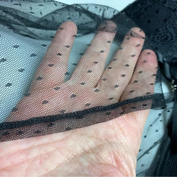 VS BLK Sexy Little Things Nightgown, 36D. *P1060 - Picture 3 of 9